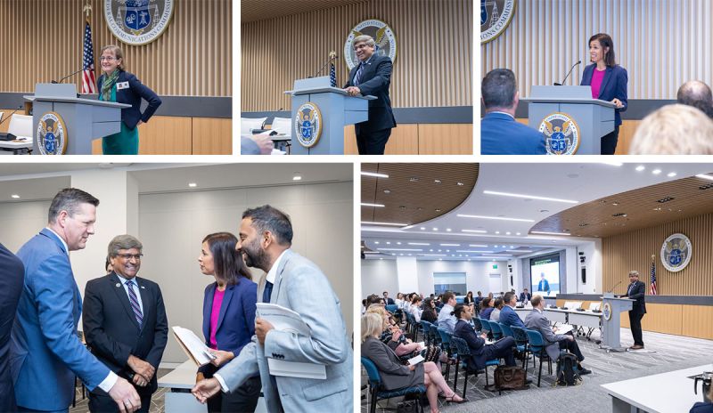 NSF Direktörü Sethuraman Panchanathan, NSF ile FCC arasındaki uzun süredir devam eden ortaklığı öven açılış konuşması yaptı